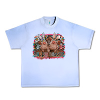 Grape Ice Happy Easter Urban Heavy Tee - CowhideDigitalArt