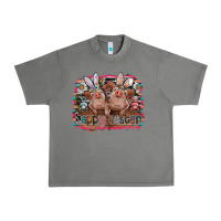 Tornado Happy Easter Urban Heavy Tee - CowhideDigitalArt