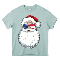 Arona santa claus  u.s.a sunglasses christmas in july santa Heavy Core Tee - artisFamous