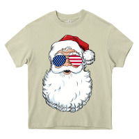 Mossy santa claus  u.s.a sunglasses christmas in july santa Heavy Core Tee - artisFamous