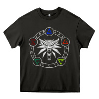 Asphalt camiseta witcher Heavy Core Tee - artisFamous