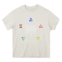 Cream camiseta witcher Heavy Core Tee - artisFamous