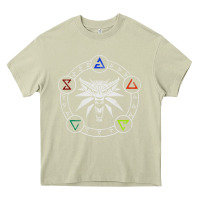 Mossy camiseta witcher Heavy Core Tee - artisFamous