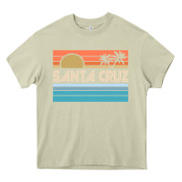 Mossy santa c.r.u.z cali sunset 70s 80s surfer summer sun Heavy Core Tee - artisFamous
