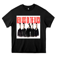 Black NEWS KIDS ON THE BLOCK Heavy Core Tee - artisFamous