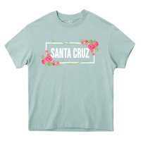 Arona santa c.r.u.z cali  floral hibiscus flower Heavy Core Tee - artisFamous