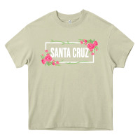 Mossy santa c.r.u.z cali  floral hibiscus flower Heavy Core Tee - artisFamous