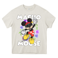 Cream macho mouse Heavy Core Tee - artisFamous