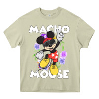 Mossy macho mouse Heavy Core Tee - artisFamous