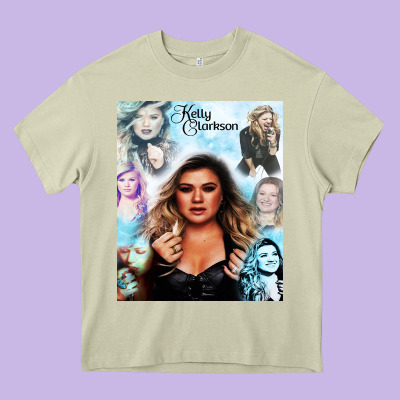 Kelly Clarkson Heavy Core Tee Designed By Artisfamous