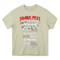 Mossy shark fest Heavy Core Tee - artisFamous