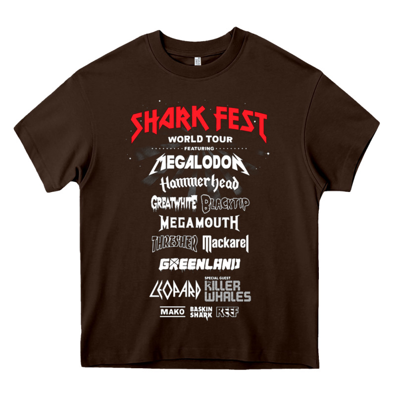 Shark Fest Heavy Core Tee by artisFamous | Teevron