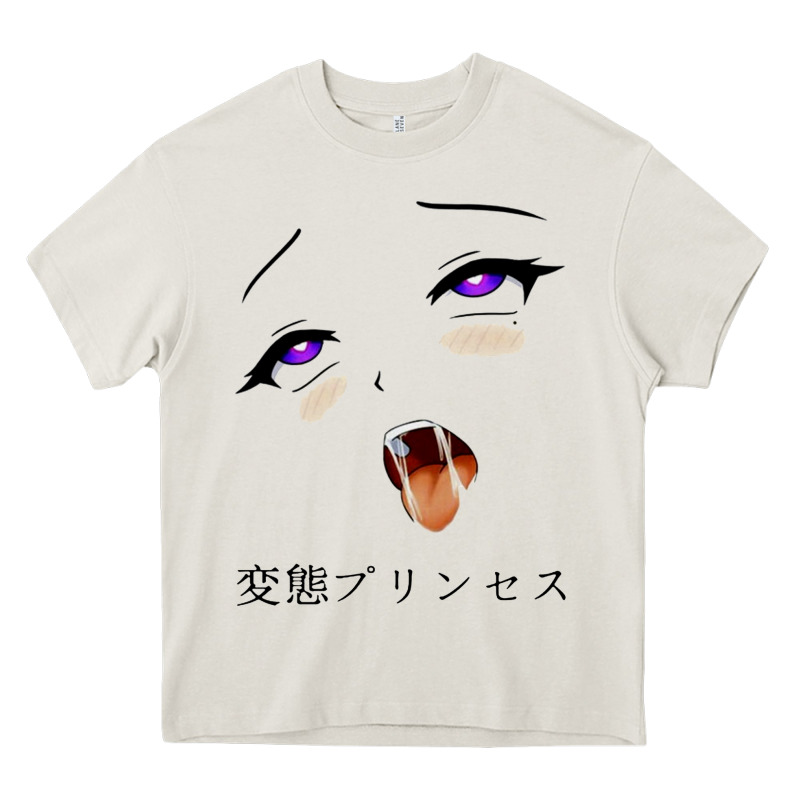Ahegao Face Girl Heavy Core Tee by artisFamous | Teevron