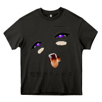 Asphalt ahegao face girl Heavy Core Tee - artisFamous