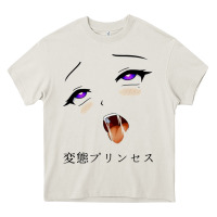 Cream ahegao face girl Heavy Core Tee - artisFamous