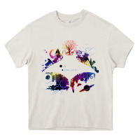 Cream Best Owl City Heavy Core Tee - artisFamous