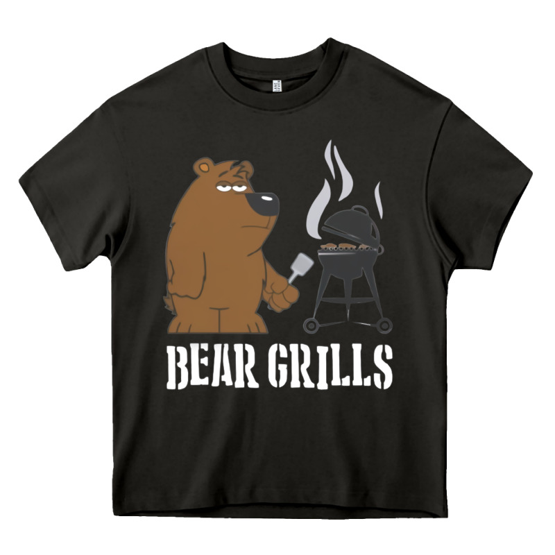 Bear Grills Grylls Heavy Core Tee by artisFamous | Teevron