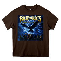 Chocolate Brown Best Ross the Boss Heavy Core Tee - artisFamous