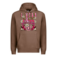 Chestnut i wear pink for my mom Premium Hoodie - BarkalooDesign