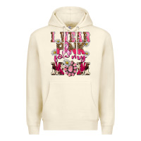 Sandshell i wear pink for my mom Premium Hoodie - BarkalooDesign