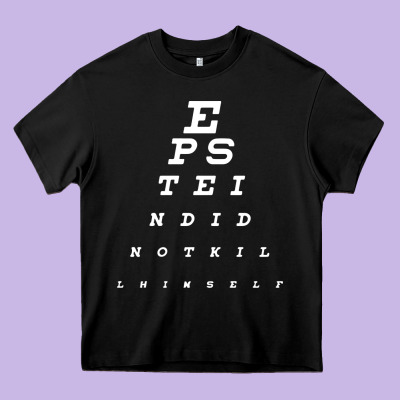 Epstein Did Not Kill Himself Heavy Core Tee Designed By Artisfamous