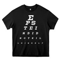Black epstein did not kill himself Heavy Core Tee - artisFamous