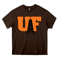 Chocolate Brown findlay oilers Heavy Core Tee - artisFamous