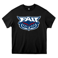 Black florida atlantic owls Heavy Core Tee - artisFamous