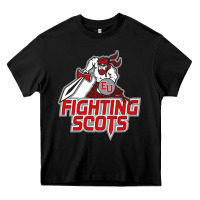 Black edinboro fighting scots Heavy Core Tee - artisFamous