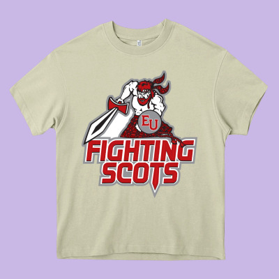 Edinboro Fighting Scots Heavy Core Tee Designed By Artisfamous