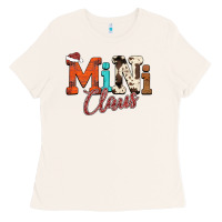 Bone Mini Claus Ladies Tee - CowhideDigitalArt