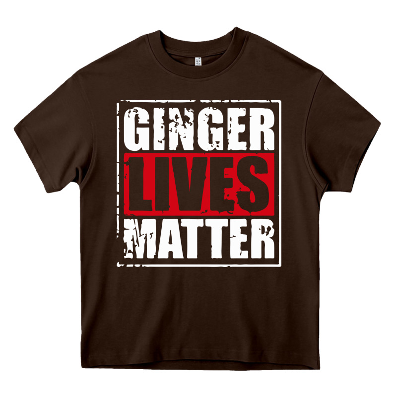 Ginger Lives Matter Heavy Core Tee by artisFamous | Teevron