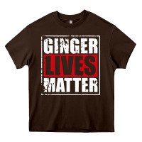 Chocolate Brown ginger lives matter Heavy Core Tee - artisFamous