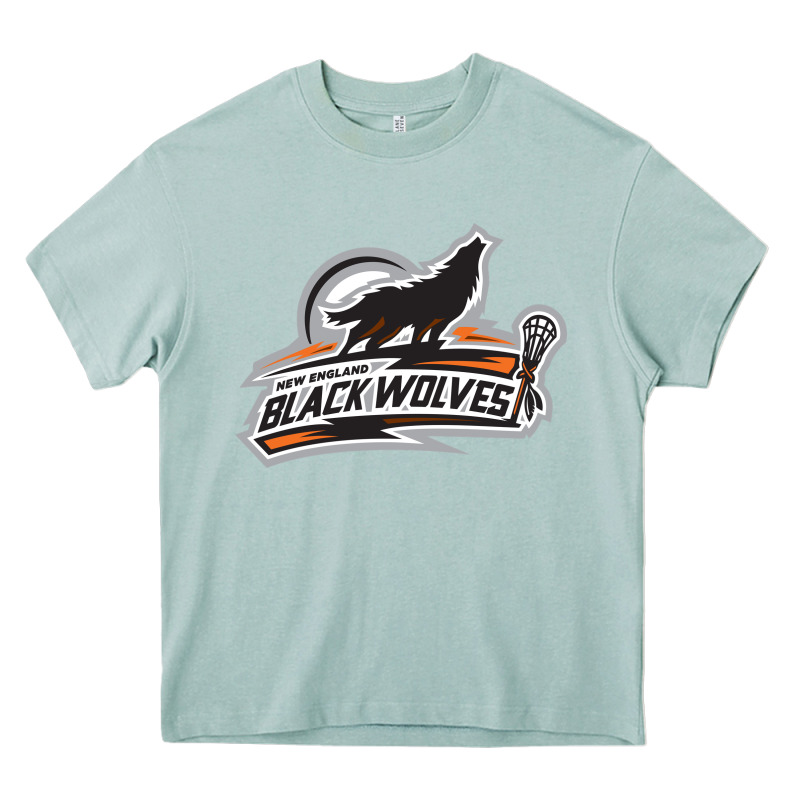 New England Black Wolves Heavy Core Tee by artisFamous | Teevron