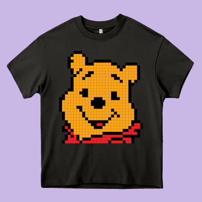 Pooh Heavy Core Tee Designed By Artisfamous