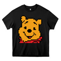 Black pooh Heavy Core Tee - artisFamous