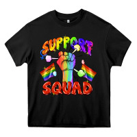 Black support squad pride Heavy Core Tee - FaDigitalArtStudio