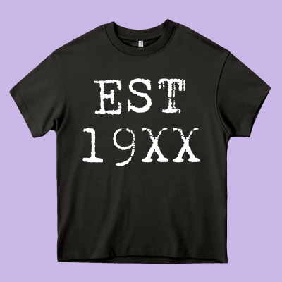 Mgk Est 19xx Heavy Core Tee Designed By Artisfamous