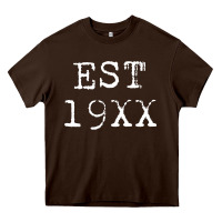 Chocolate Brown MGK EST 19XX Heavy Core Tee - artisFamous