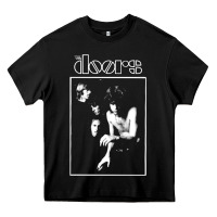 Black doors 8 Heavy Core Tee - artisFamous