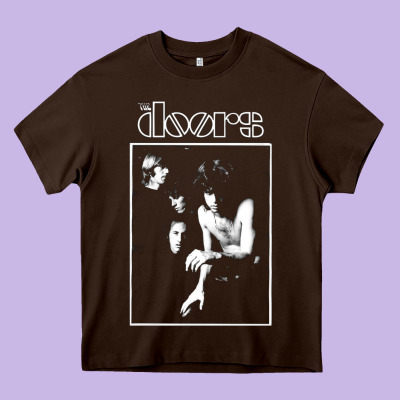 Doors 8 Heavy Core Tee Designed By Artisfamous
