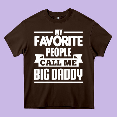 Big Daddy Heavy Core Tee Designed By Artisfamous
