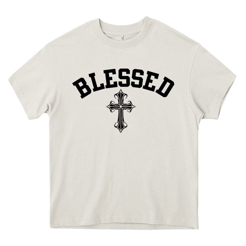 Blessed Christian Christianity Heavy Core Tee by artisFamous | Teevron