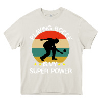 Bocce Super Power Boules Sports Heavy Core Tee | Teevron