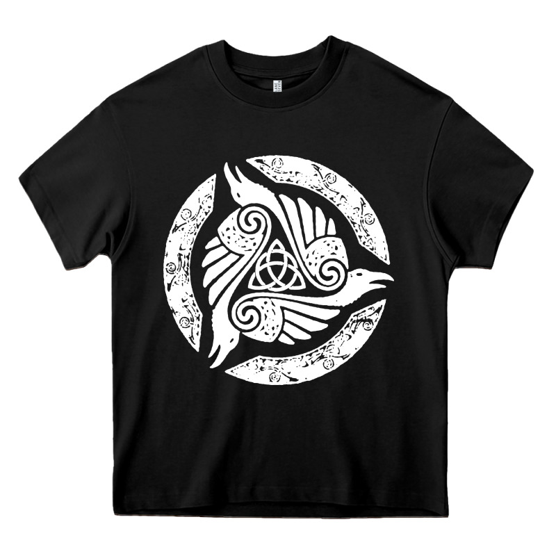 Celtic Trinity Knot Crow Spiritual Mandala Heavy Core Tee by artisFamous | Teevron