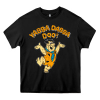 Black yabba dabba doo Heavy Core Tee - artisFamous