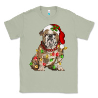 Matcha Christmas english bulldog Classic Tee - BarkalooDesign
