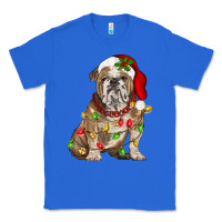 True Royal Christmas english bulldog Classic Tee - BarkalooDesign