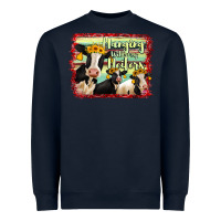 Navy Hanging With My Heifers Holstein Cows Heavyweight Sweatshirt - RanaPortraitStore