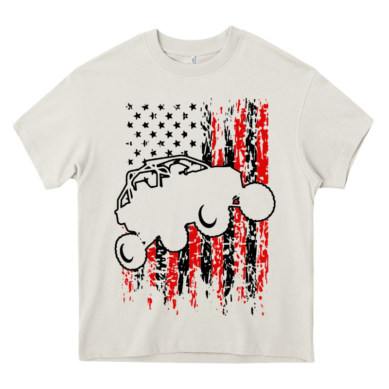 Usa Utv Rzr Racing Heavy Core Tee by artisFamous | Teevron